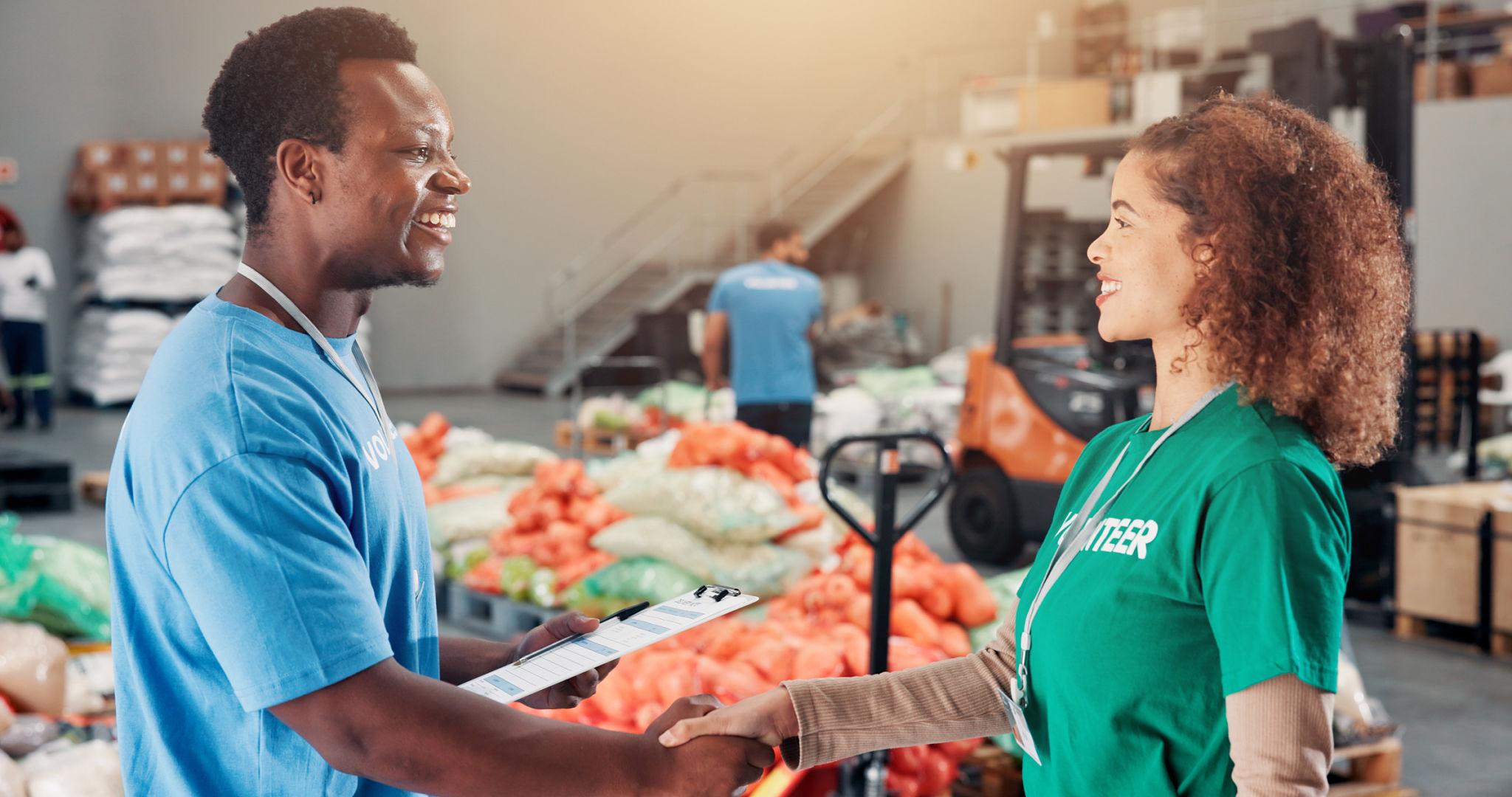 Volunteers at a Spirit Refuge event